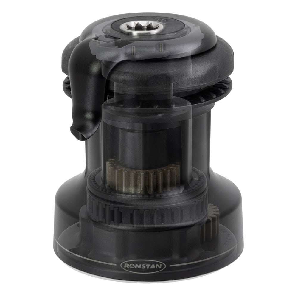Ronstan 30QT Orbit Winch with Quick Trim self-tailer and Power Ribs for smooth sail adjustments