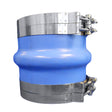 Trident Marine 6" ID Blue Silicone Molded Wet Exhaust Hump w/4 T-Bolt Clamp - 270V6000-S/S