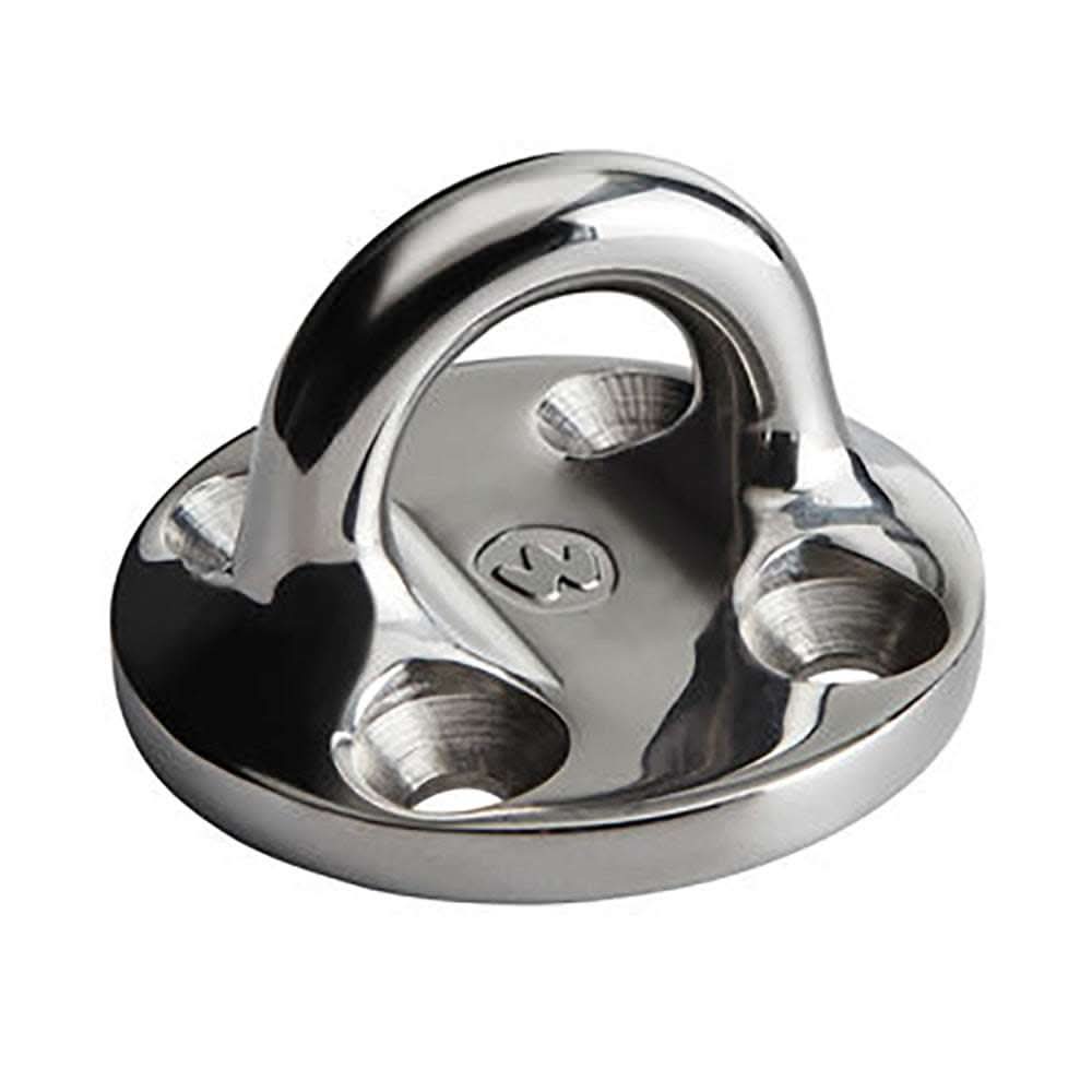 Wichard Round Pad Eye 57mm fixed stainless steel marine fastening hardware