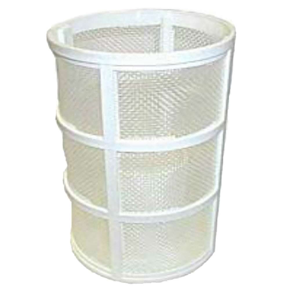 Raritan Raw Water Strainer replacement basket made of mesh nylon with 3.88" diameter and 6.44" length.