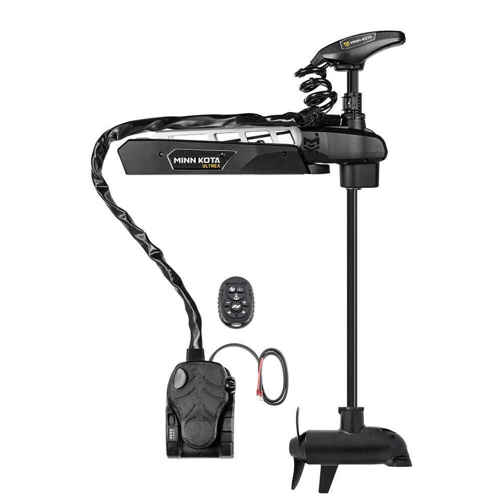 Minn Kota Ultrex QUEST 90/115 lb 45 inch trolling motor with micro remote and Dual Spectrum CHIRP sonar for freshwater fishing