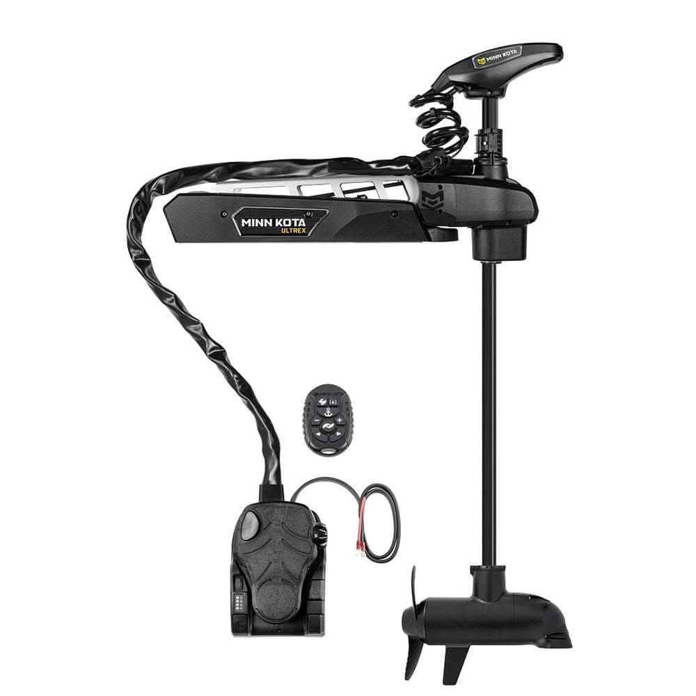 Minn Kota Ultrex QUEST 90/115 lb 45 inch trolling motor with micro remote and Dual Spectrum CHIRP sonar for freshwater fishing