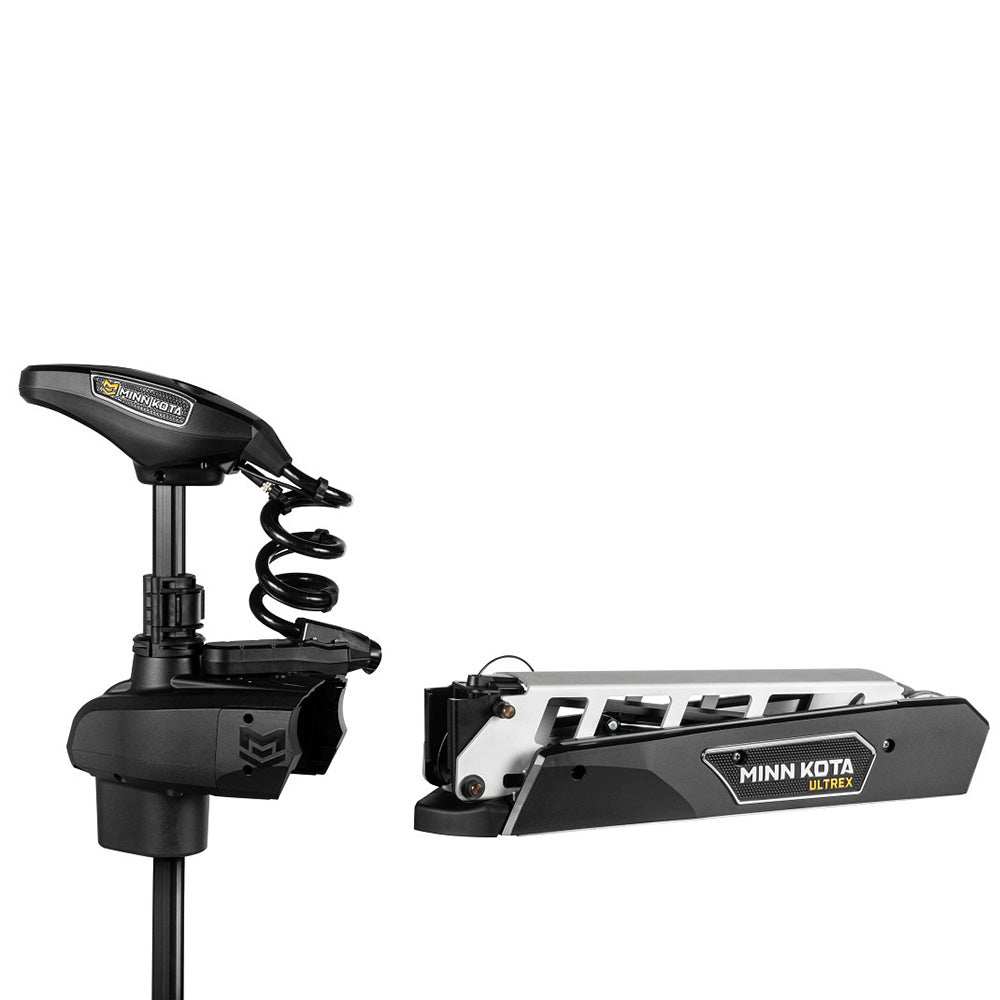 Minn Kota Ultrex QUEST™ 90/115 lb 52" trolling motor with Micro Remote, Dual Spectrum CHIRP sonar, 24/36V, GPS Spot-Lock, power steering, and digital maximizer.