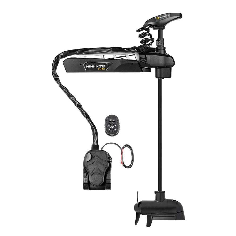 Minn Kota Ultrex 90/115 lb 52-inch trolling motor with Micro Remote and MEGA Down/Side Imaging for freshwater fishing