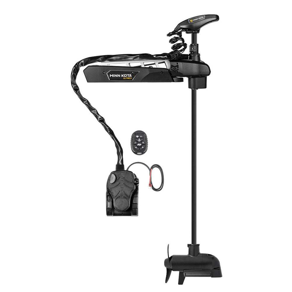 Minn Kota Ultrex QUEST™ 90/115 trolling motor with remote and MEGA Down/Side Imaging, 60 inch shaft, 24/36V, 90/115 lbs thrust.