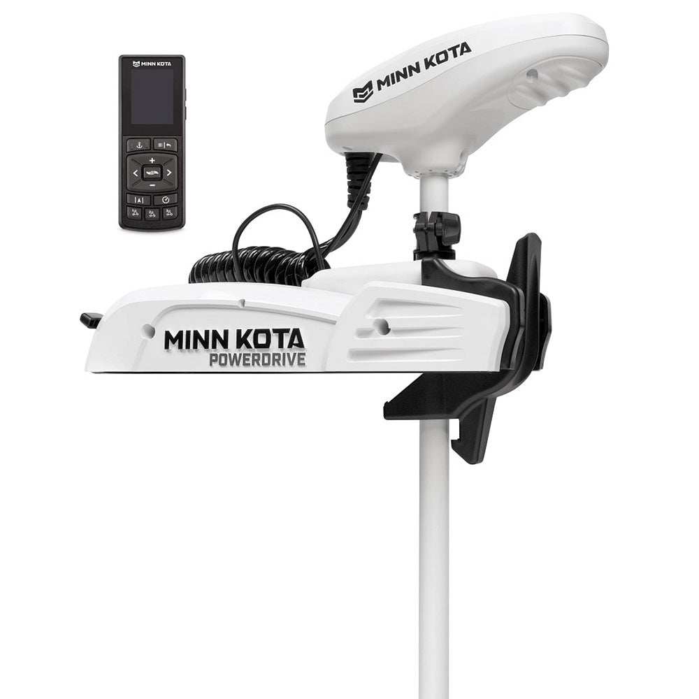 Minn Kota Riptide PowerDrive 55lb 12V 54" saltwater trolling motor with wireless remote and digital maximizer