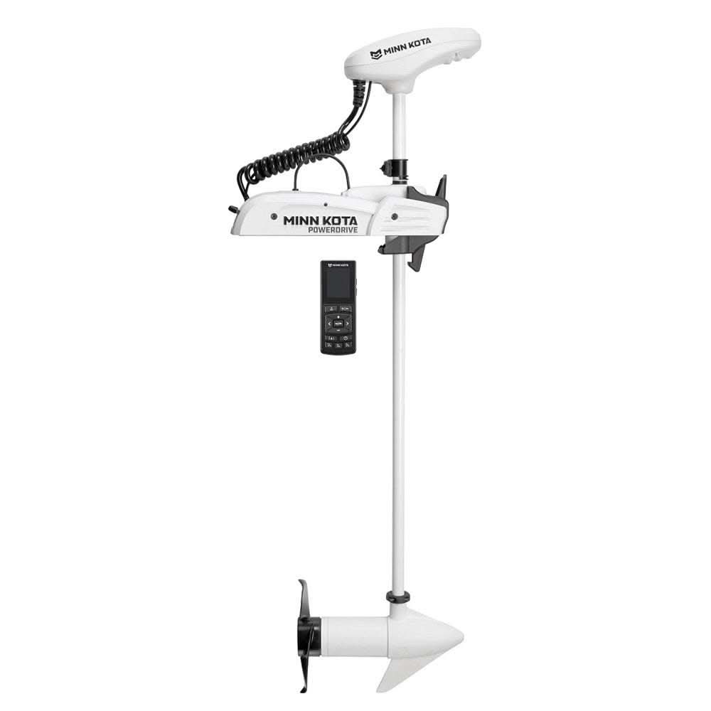 Minn Kota Riptide PowerDrive 55 lb 54" saltwater trolling motor with wireless remote and advanced GPS control