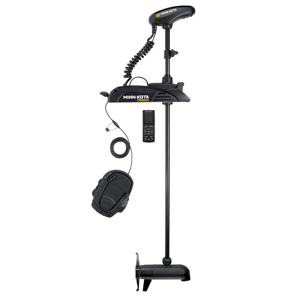 Minn Kota Terrova 80 trolling motor with wireless remote and Dual Spectrum CHIRP sonar, 24V, 80LB thrust, 45-inch shaft