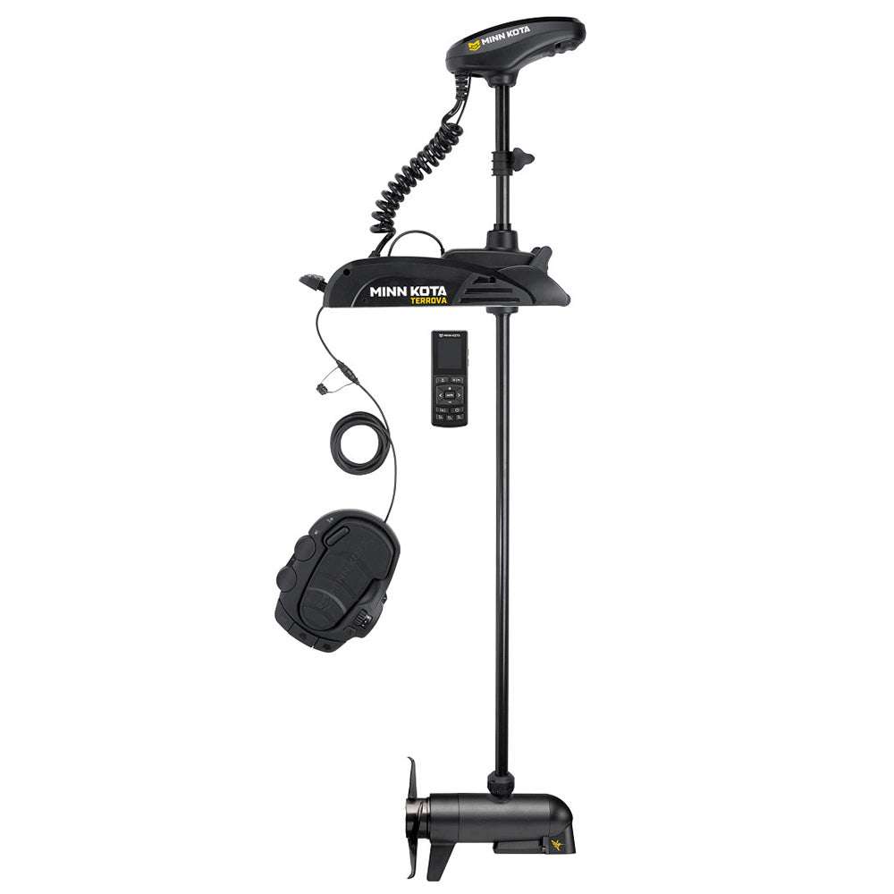 Minn Kota Terrova 80 trolling motor with wireless remote and MEGA Down Imaging, 24V, 80LB thrust, 45-inch shaft length