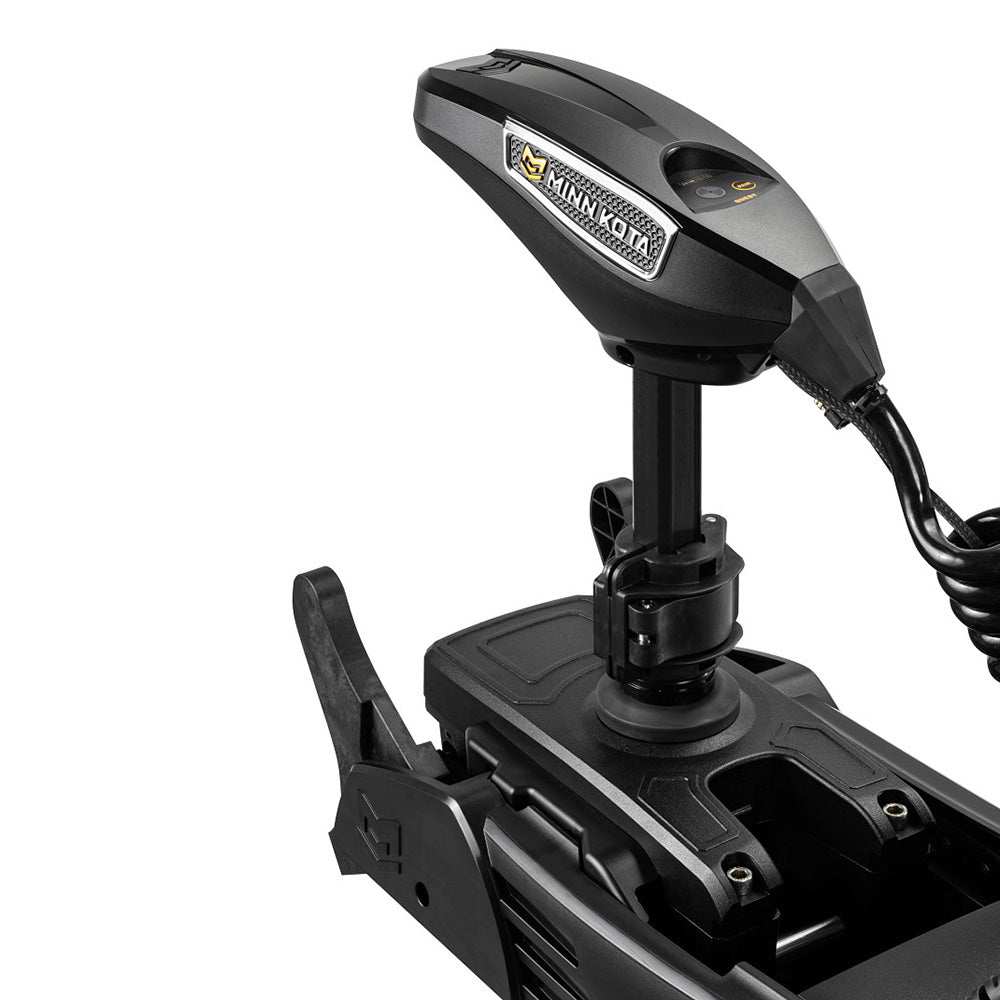 Minn Kota Terrova QUEST 90/115 electric trolling motor with wireless remote and MEGA Down/Side Imaging, 24/36V, 45-inch shaft, bow mount, black design