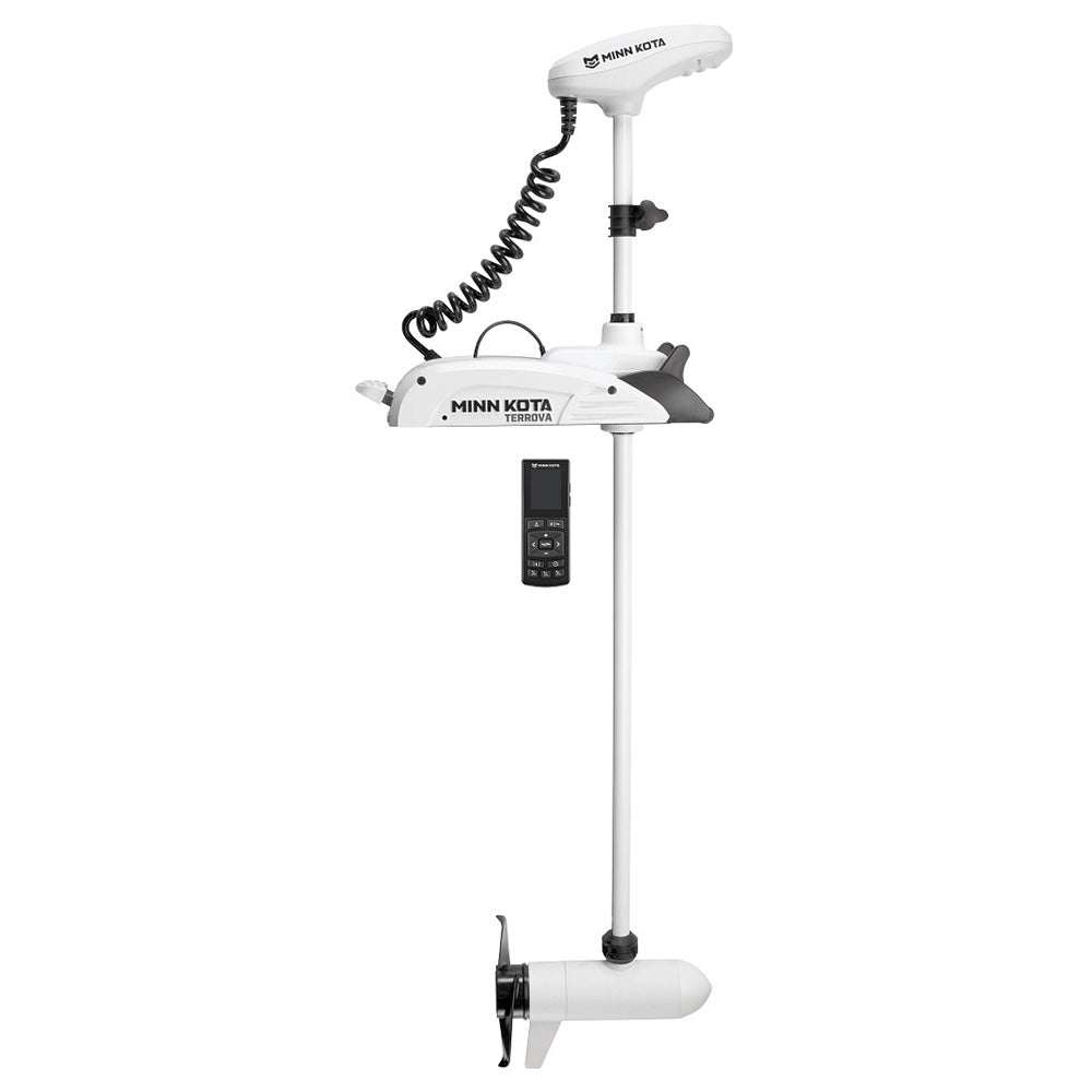 Minn Kota Riptide Terrova 80 trolling motor with wireless remote, 24V, 80LB thrust, 54-inch shaft for saltwater use