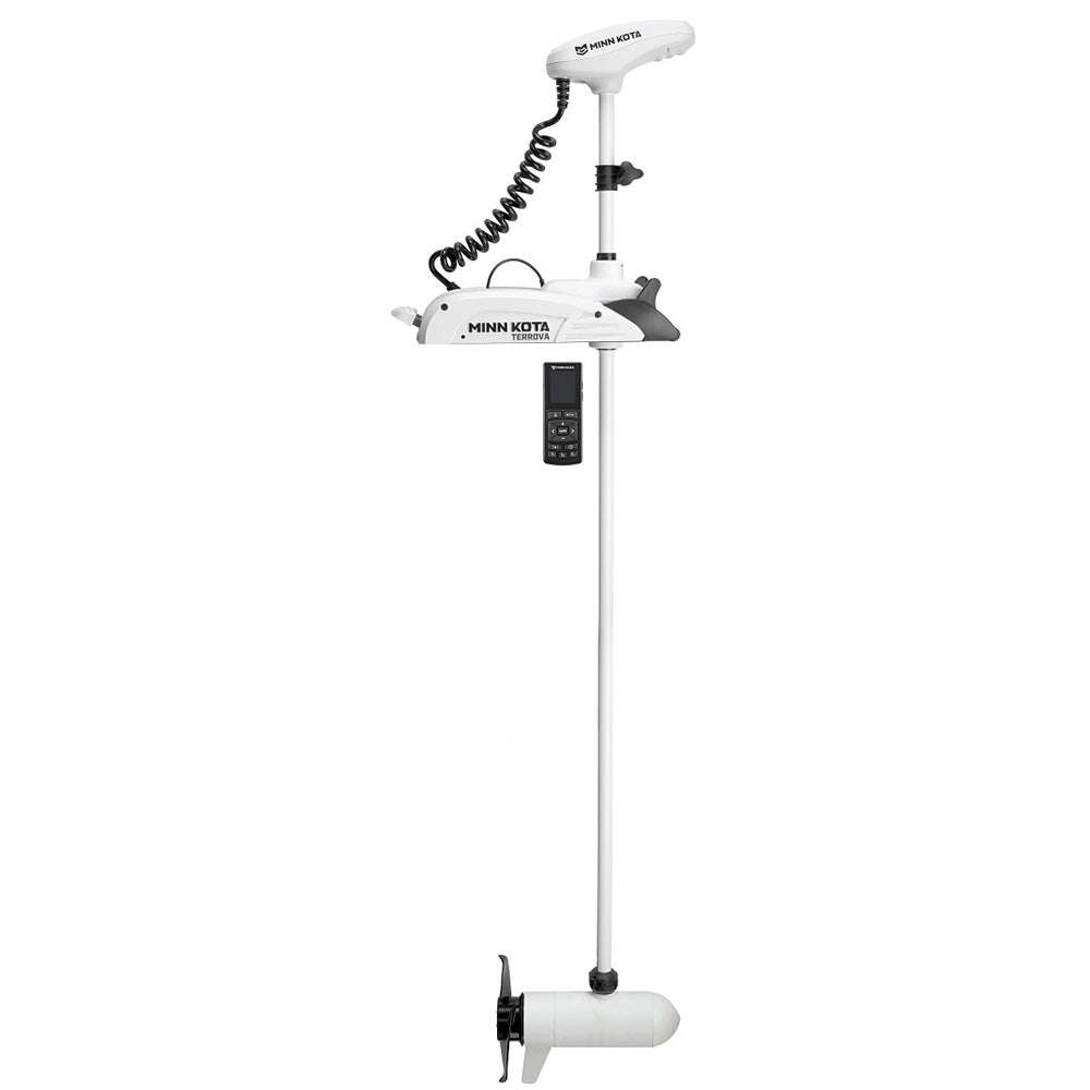 Minn Kota Riptide Terrova 112lb 36V 60-inch saltwater trolling motor with wireless remote and GPS Spot-Lock system