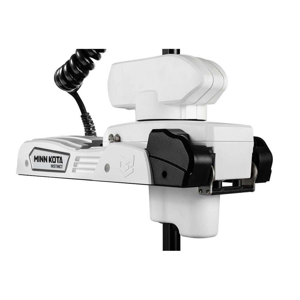 Minn Kota Riptide Instinct QUEST 90/115 trolling motor with wireless remote and 72-inch shaft in white