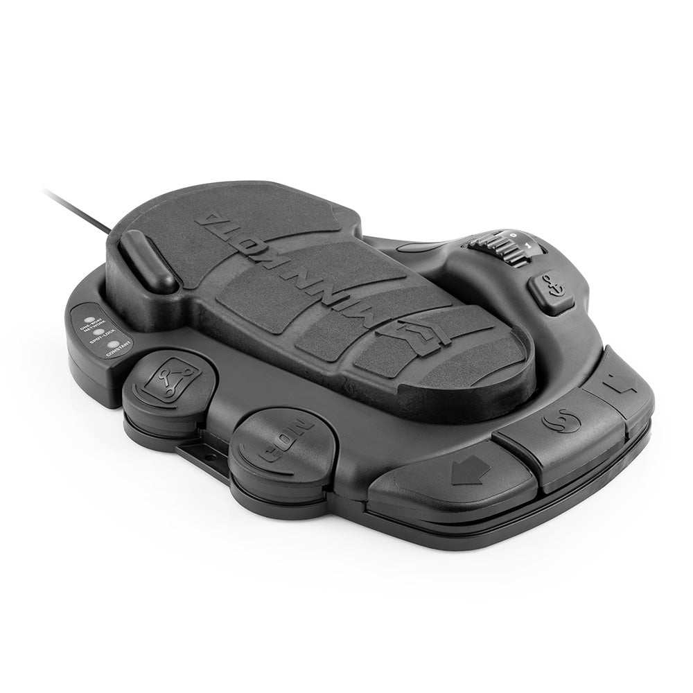 Minn Kota Terrova corded foot pedal with waterproof design and dual steering options