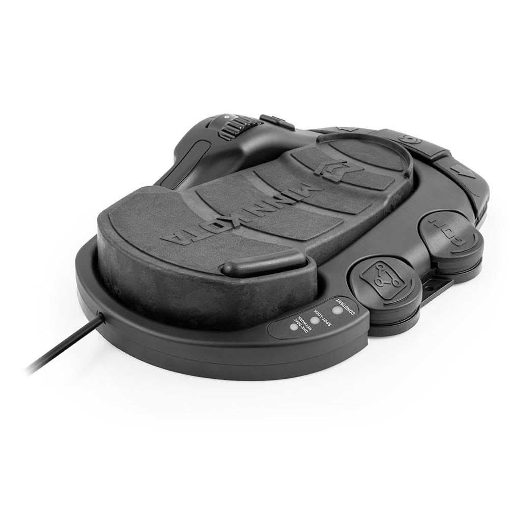 Minn Kota Terrova corded foot pedal with waterproof design and steering controls