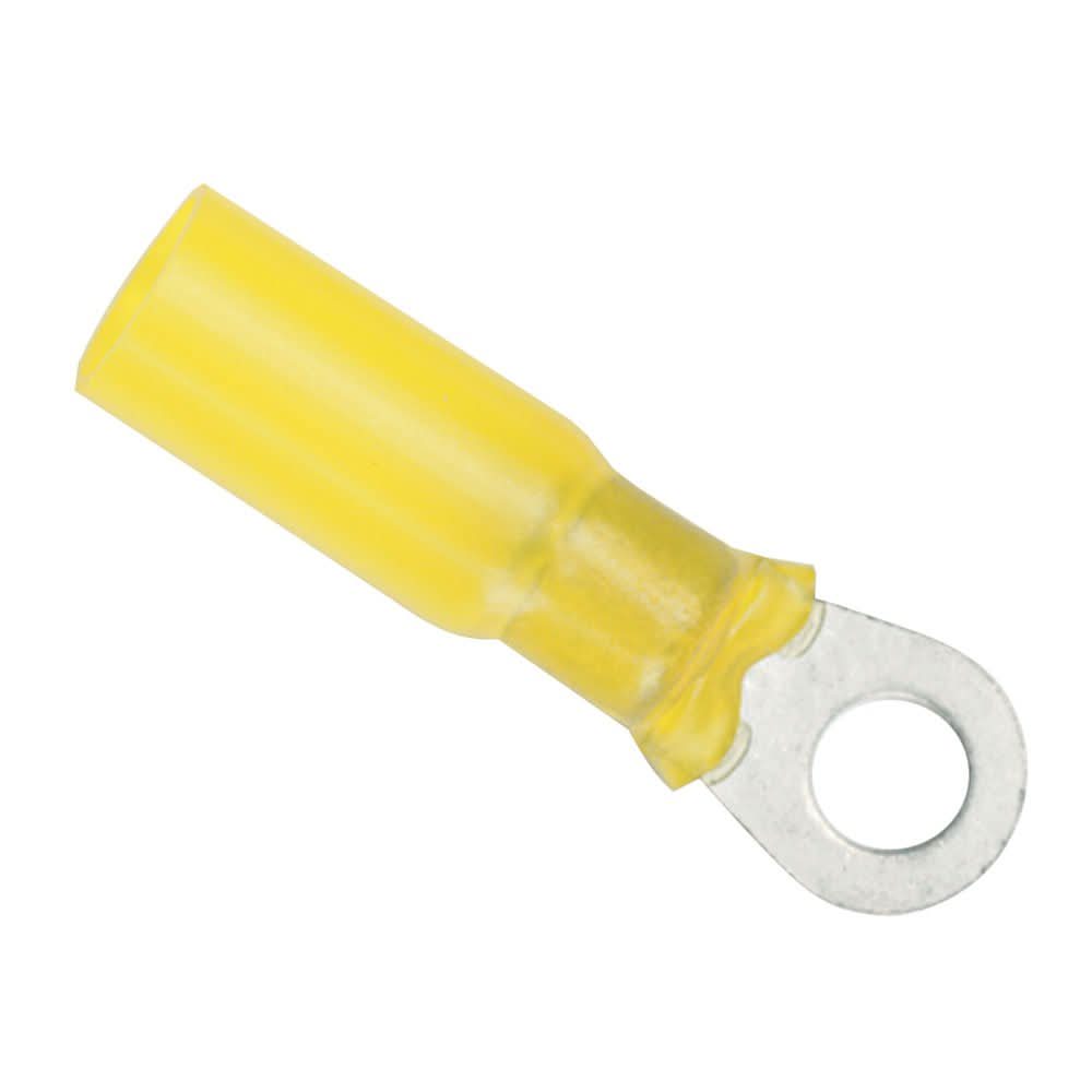 Ancor 12 - 10 Gauge - 10 Heat Shrink Ring Terminal - 25 - Pack - 312325 - Anchor Express