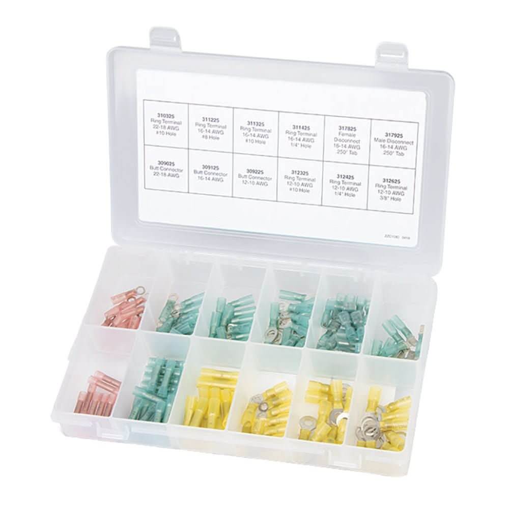 Ancor 160 - Piece Heat Shrink Terminals & Connectors Kit - 320101 - Anchor Express