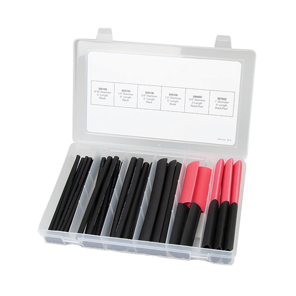 Ancor 47 - Piece Adhesive Lined Heat Shrink Tubing Kit - 330101 - Anchor Express