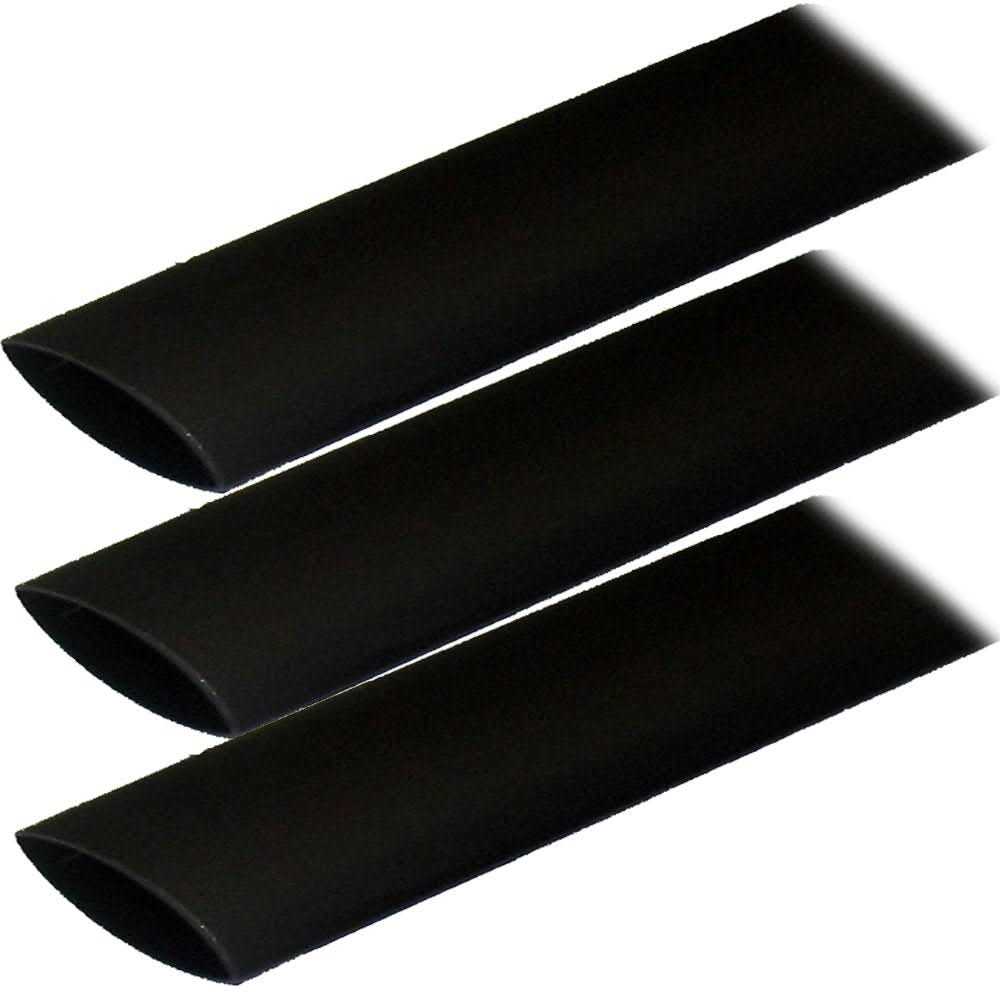 Ancor Adhesive Lined Heat Shrink Tubing (ALT) - 1" x 3" - 3 - Pack - Black - 307103 - Anchor Express