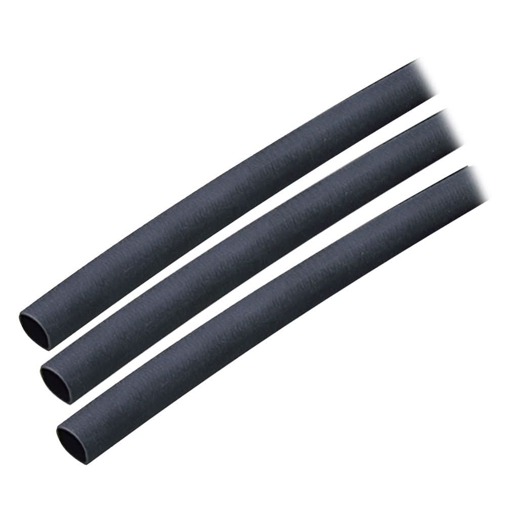 Ancor Adhesive Lined Heat Shrink Tubing (ALT) - 1/4" x 3" - 3 - Pack - Black - 303103 - Anchor Express
