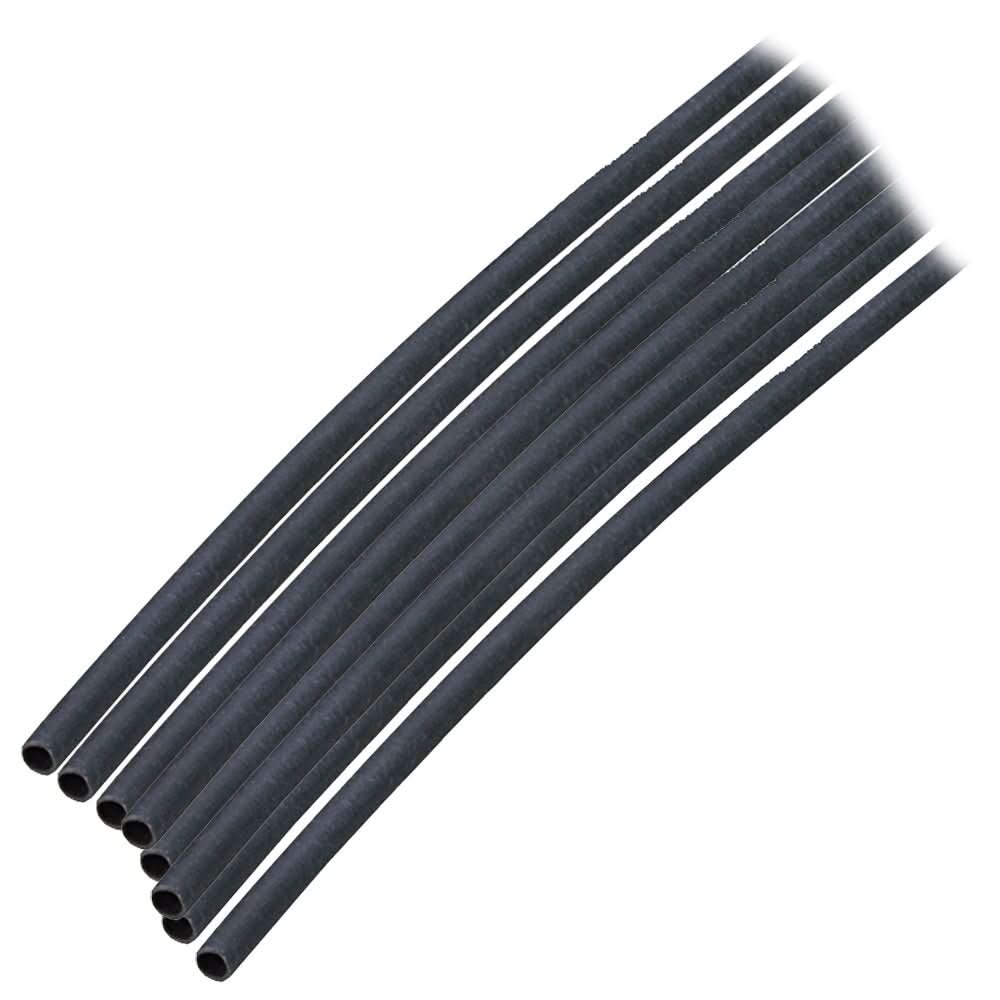 Ancor Adhesive Lined Heat Shrink Tubing (ALT) - 1/8" x 6" - 10 - Pack - Black - 301106 - Anchor Express