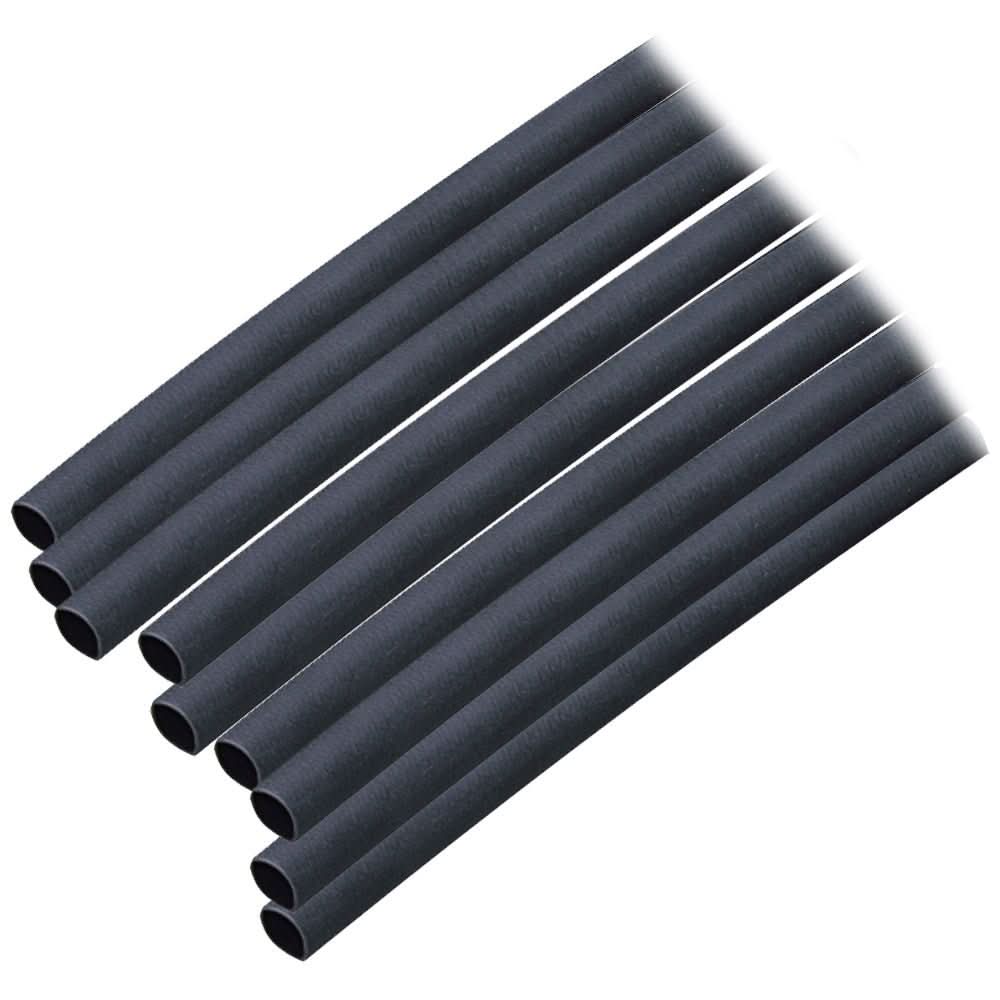Ancor Adhesive Lined Heat Shrink Tubing (ALT) - 3/16" x 12" - 10 - Pack - Black - 302124 - Anchor Express