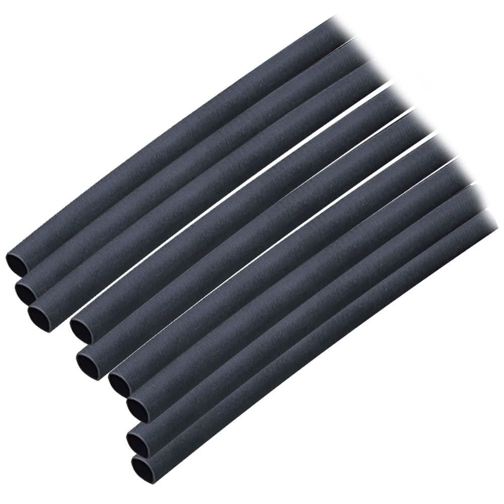 Ancor Adhesive Lined Heat Shrink Tubing (ALT) - 3/16" x 6" - 10 - Pack - Black - 302106 - Anchor Express