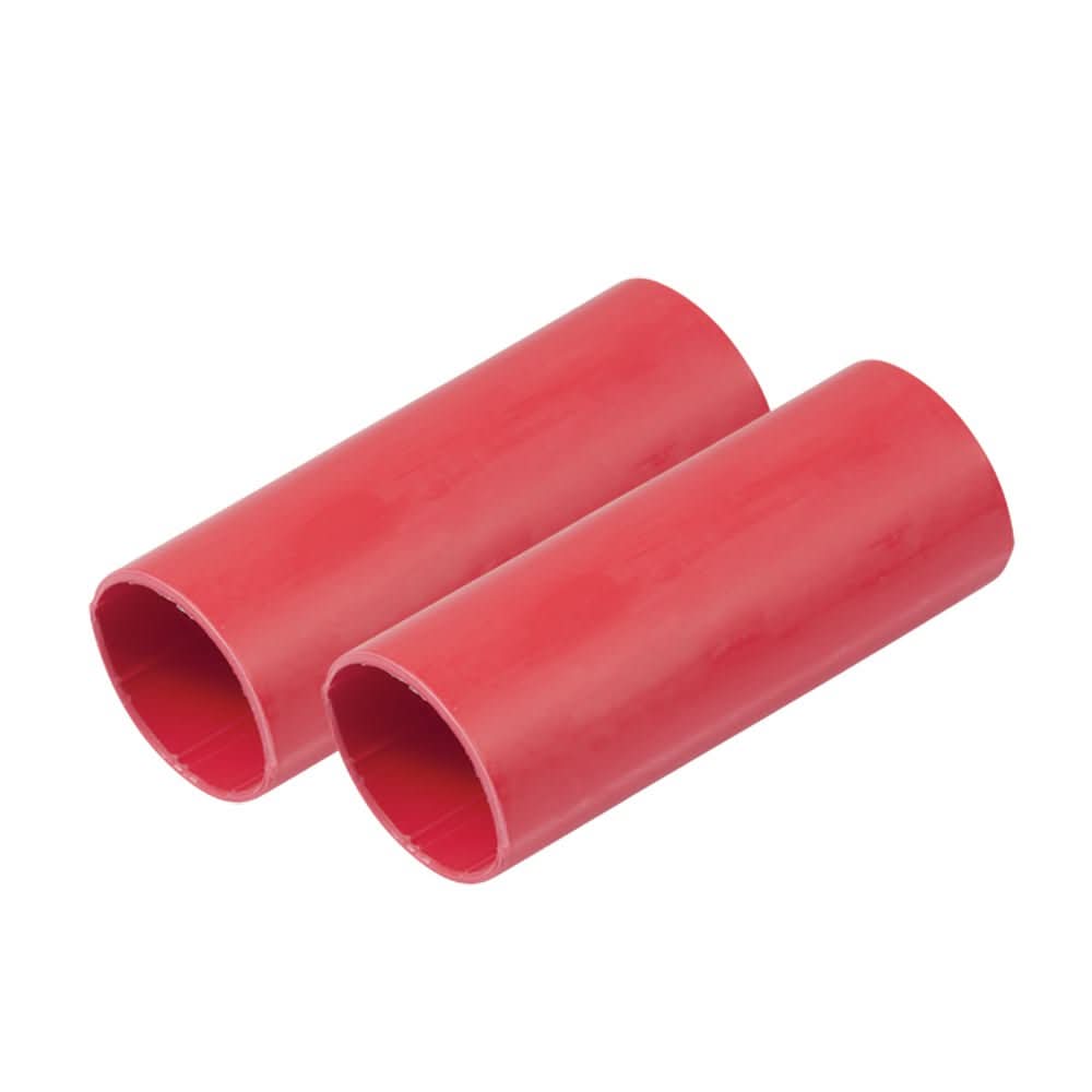 Ancor Battery Cable Adhesive Lined Heavy Wall Battery Cable Tubing (BCT) - 1" x 3" - Red - 2 Pieces - 327603 - Anchor Express