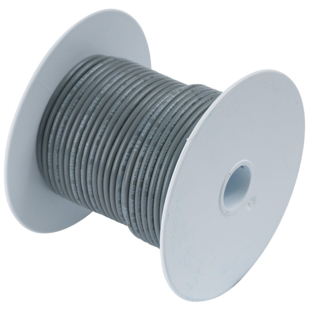 Ancor Grey 18 AWG Tinned Copper Wire - 35' - 180403 - Anchor Express