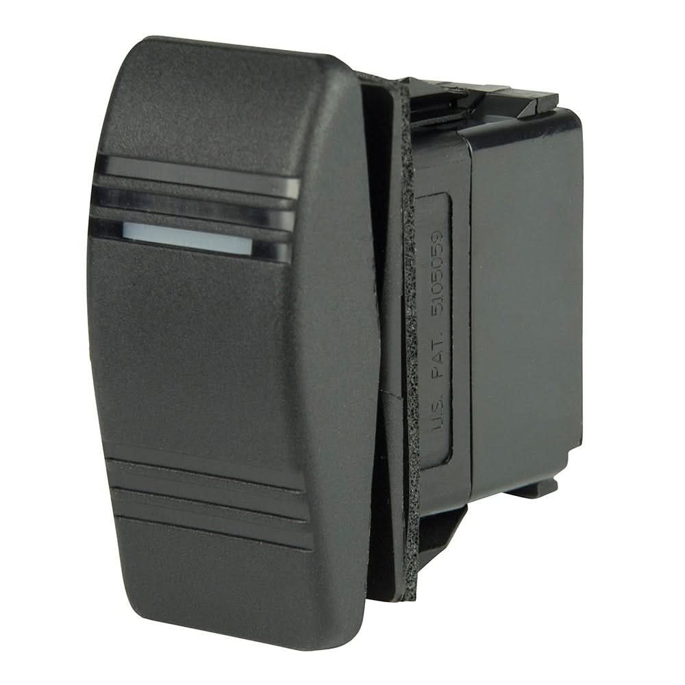 BEP SPDT Contura Switch - 1 - Amber LED - (ON)/OFF/ON - 1001805 - Anchor Express