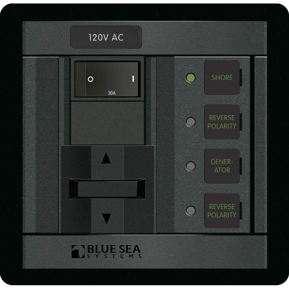 Blue Sea 1208 120V AC 2 Sources - 30A - 1208 - Anchor Express