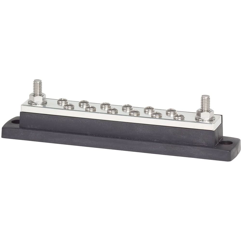 Blue Sea 2105 MaxiBus 250AMP Common BusBars 12 x 10 Terminal Screws - 2105 - Anchor Express