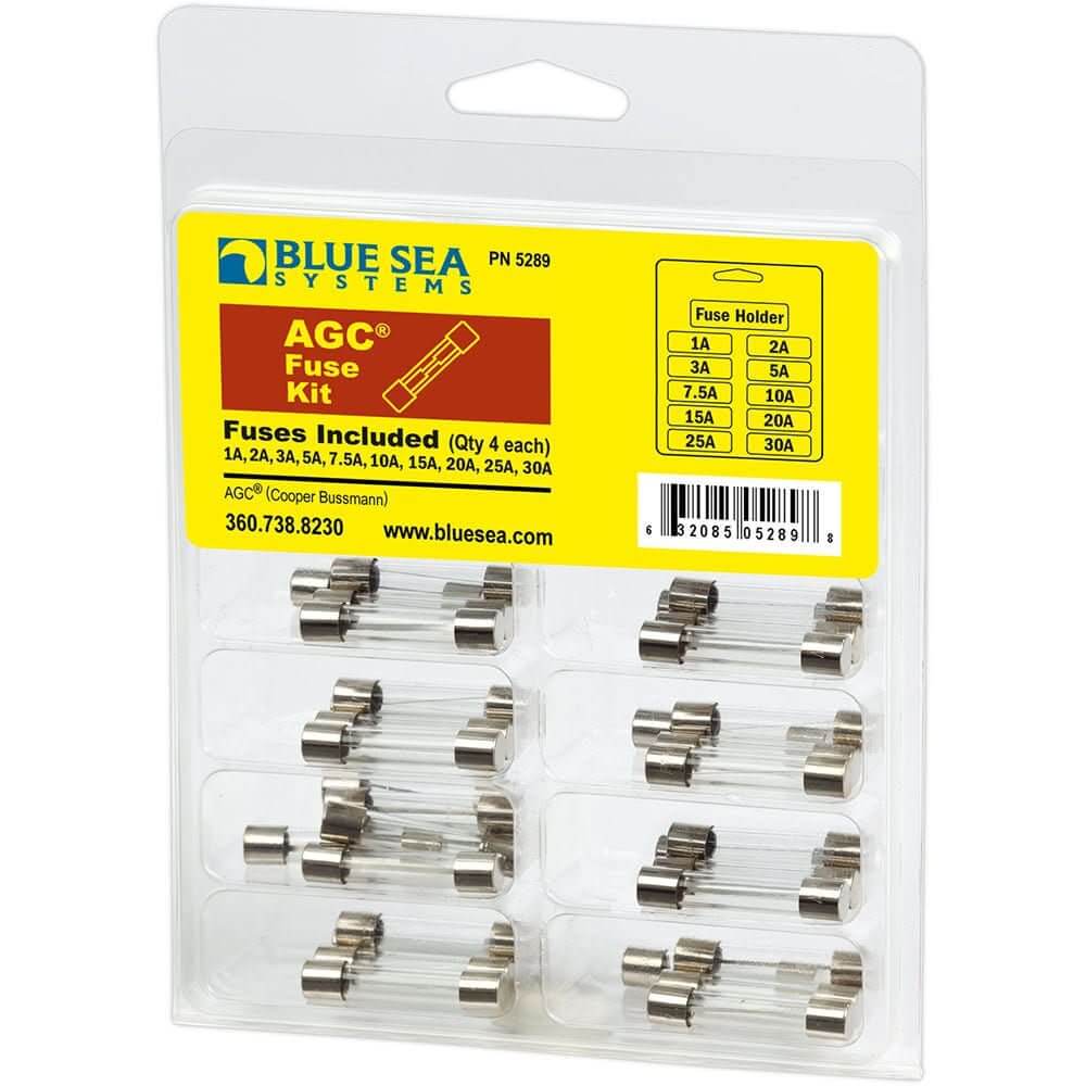 Blue Sea 5289 AGC Fuse Kit - 41 - Piece5289 - Anchor Express