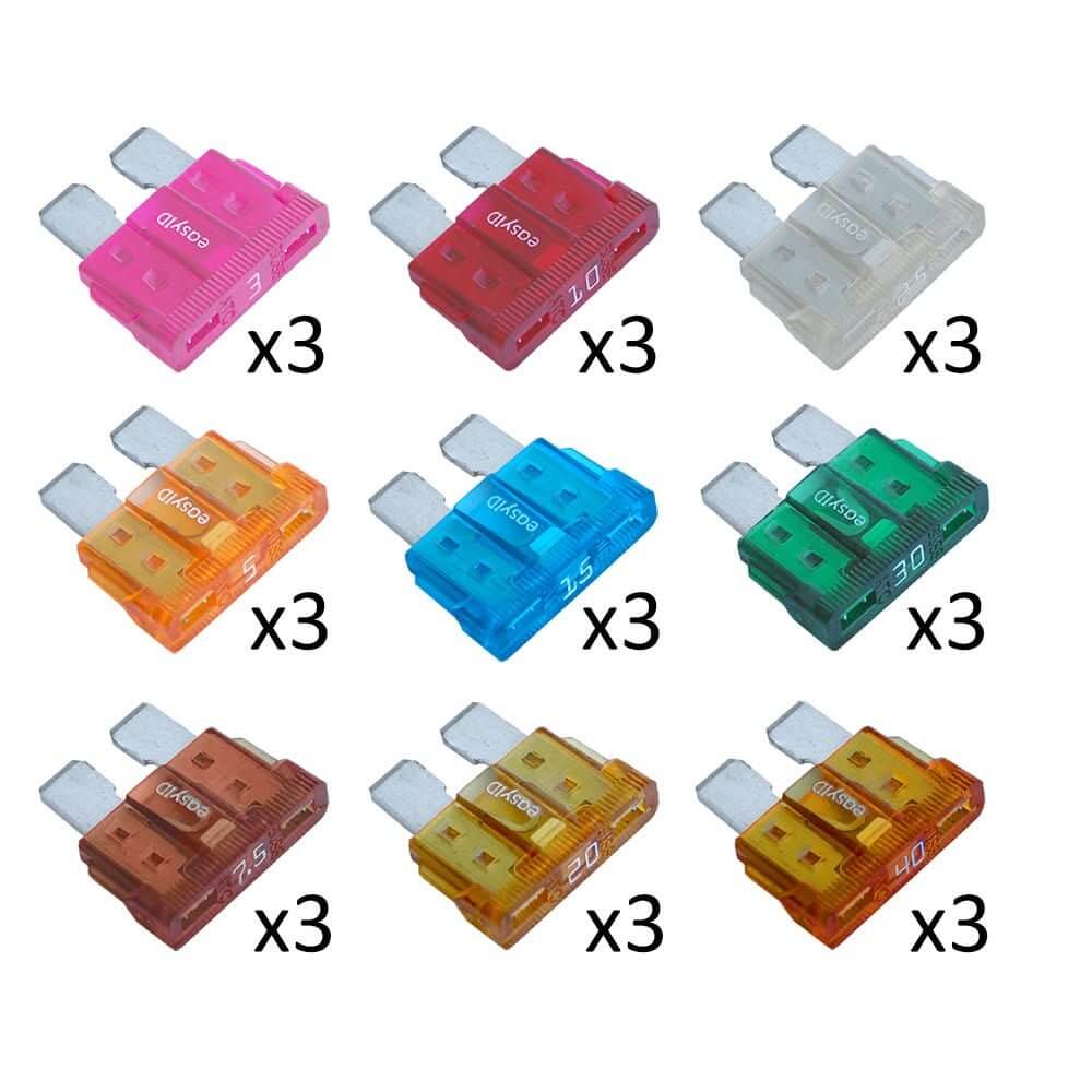 Blue Sea 5290 easyID Fuse Kit - 5290 - Anchor Express