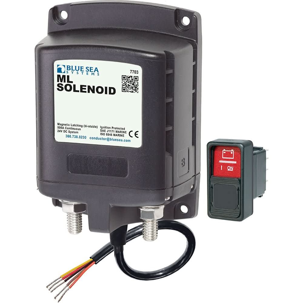 Blue Sea 7703 ML - Series Remote Battery Switch 24v DC - 7703 - Anchor Express