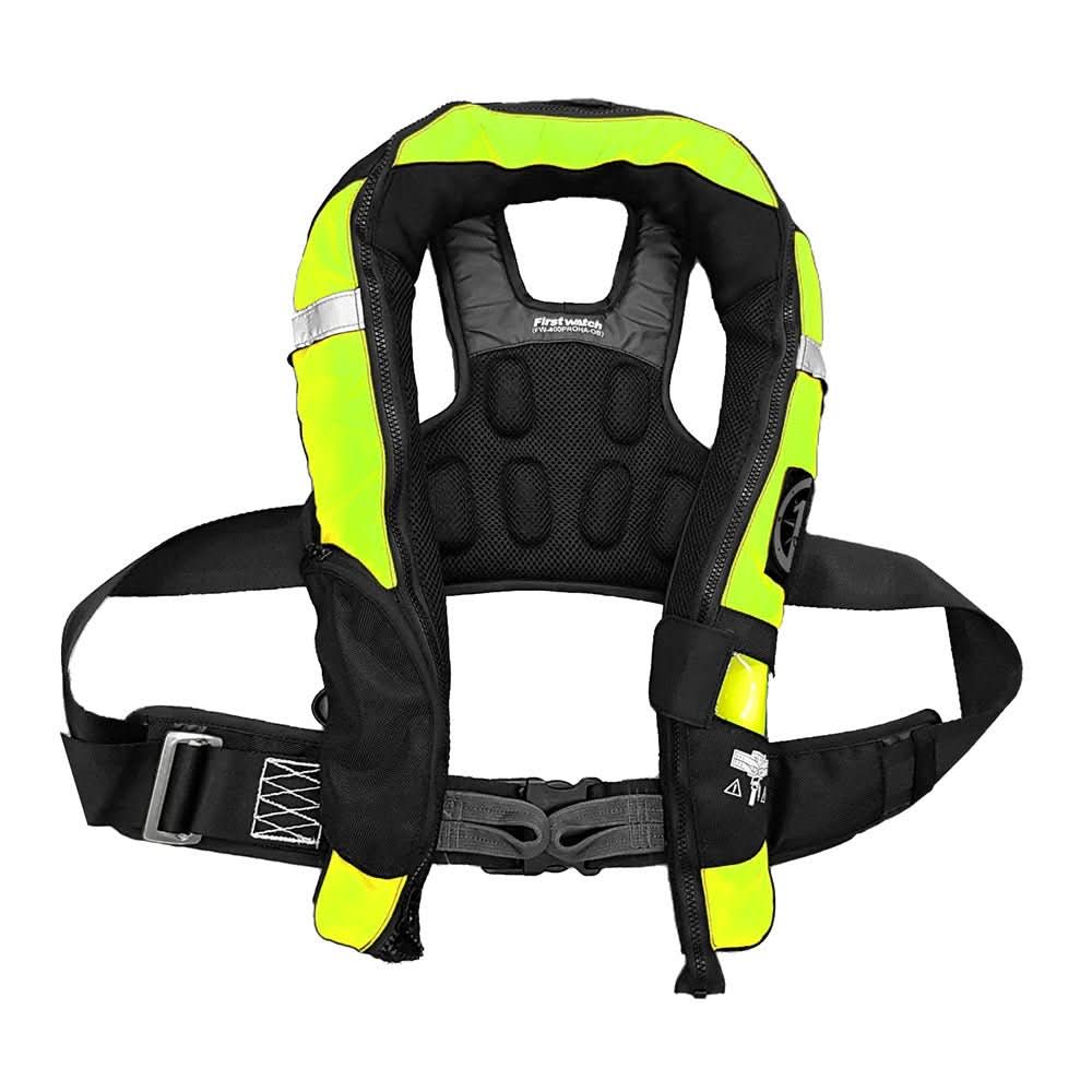 First Watch FW - 40PRO Ergo Auto Inflatable PFD - Hi - Vis Yellow - FW - 40PROA - HV - Anchor Express