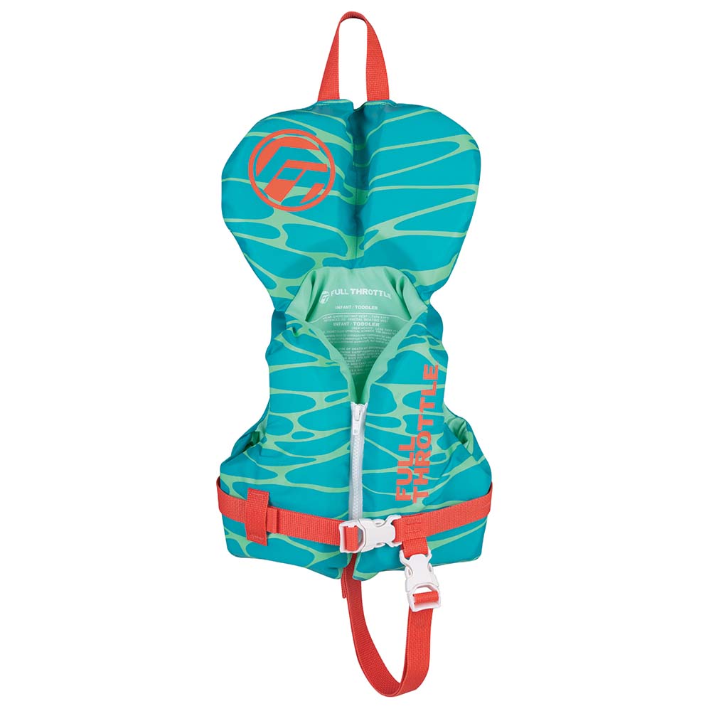Full Throttle Infant Nylon Life Jacket - Aqua - 112400 - 505 - 000 - 22 - Anchor Express