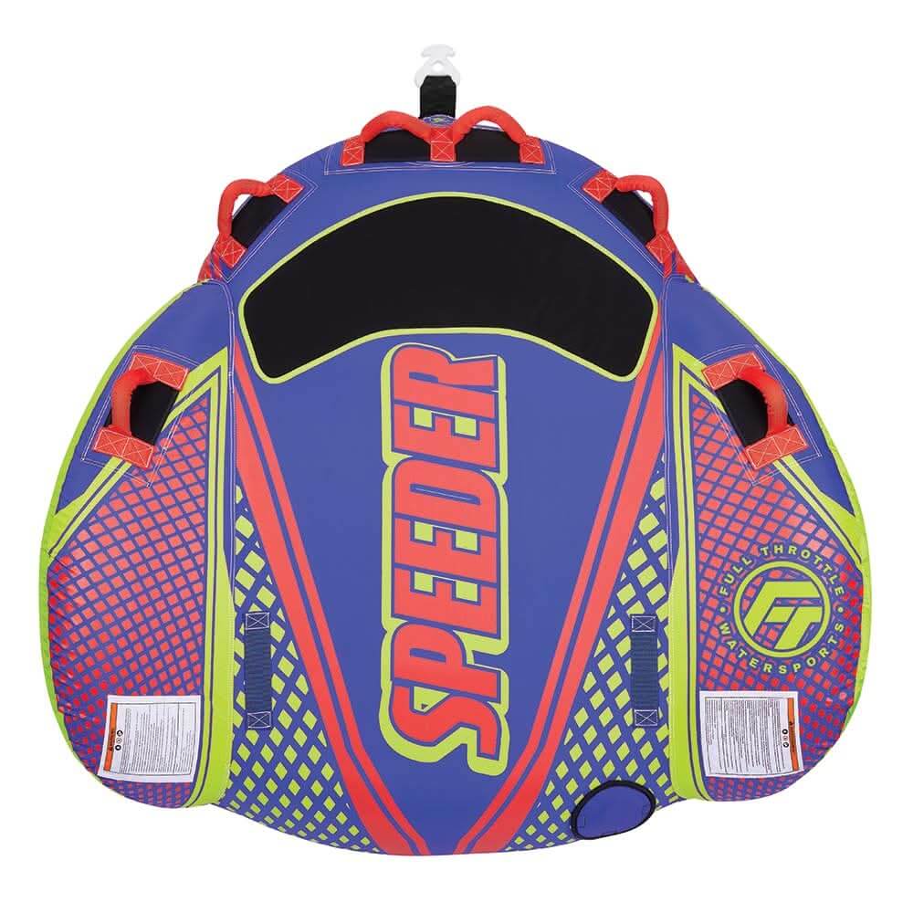 Full Throttle Speeder Towable Tube - 2 Rider - Blue - 302900 - 500 - 002 - 21 - Anchor Express