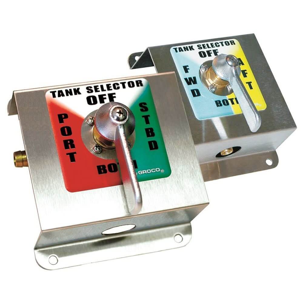 GROCO 1/2" 4 - Way Tank Selector Kit - TS - 350 - T - Anchor Express
