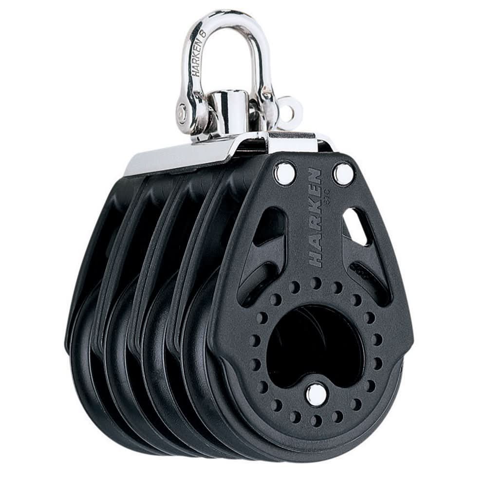 Harken 57mm Carbo Quad Block - Swivel2631 - 2631 - Anchor Express