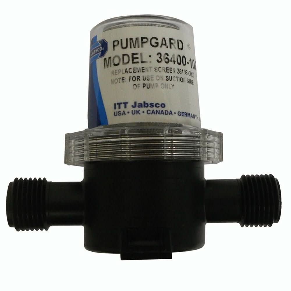 Jabsco Pumpguard In - Line Strainer - 1/2" NPT Port - 36400 - 1000 - Anchor Express