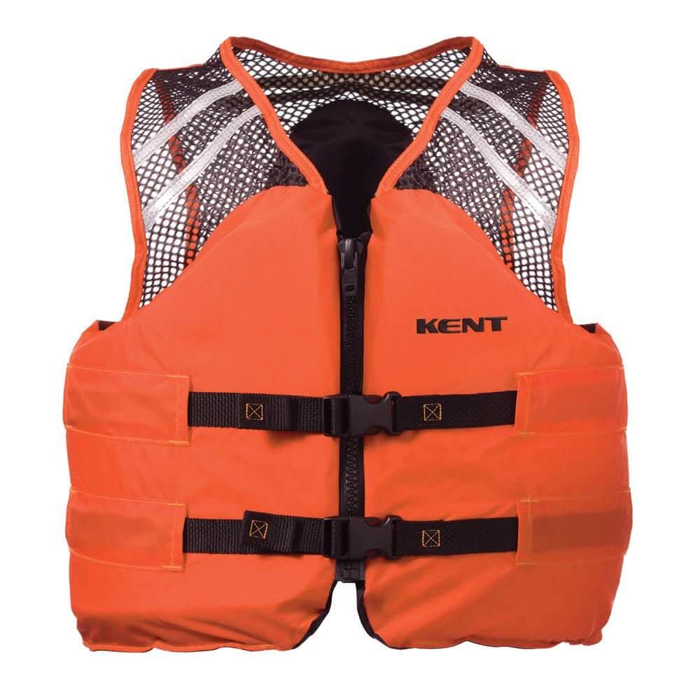 Kent Mesh Classic Commercial Vest - Large - Orange - 150600 - 200 - 040 - 23 - Anchor Express