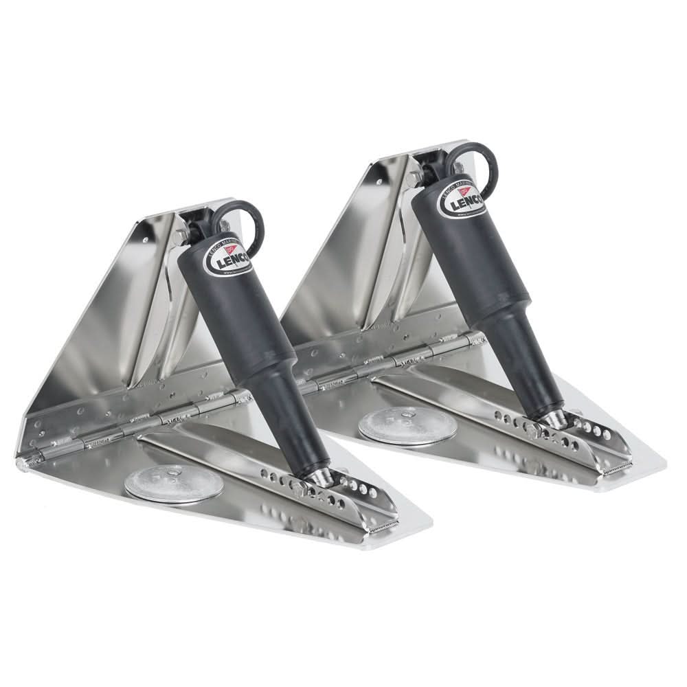 Lenco 18" x 12" High Performance Trim Tab Kit w/o Switch Kit 12V - 15049 - 101 - Anchor Express