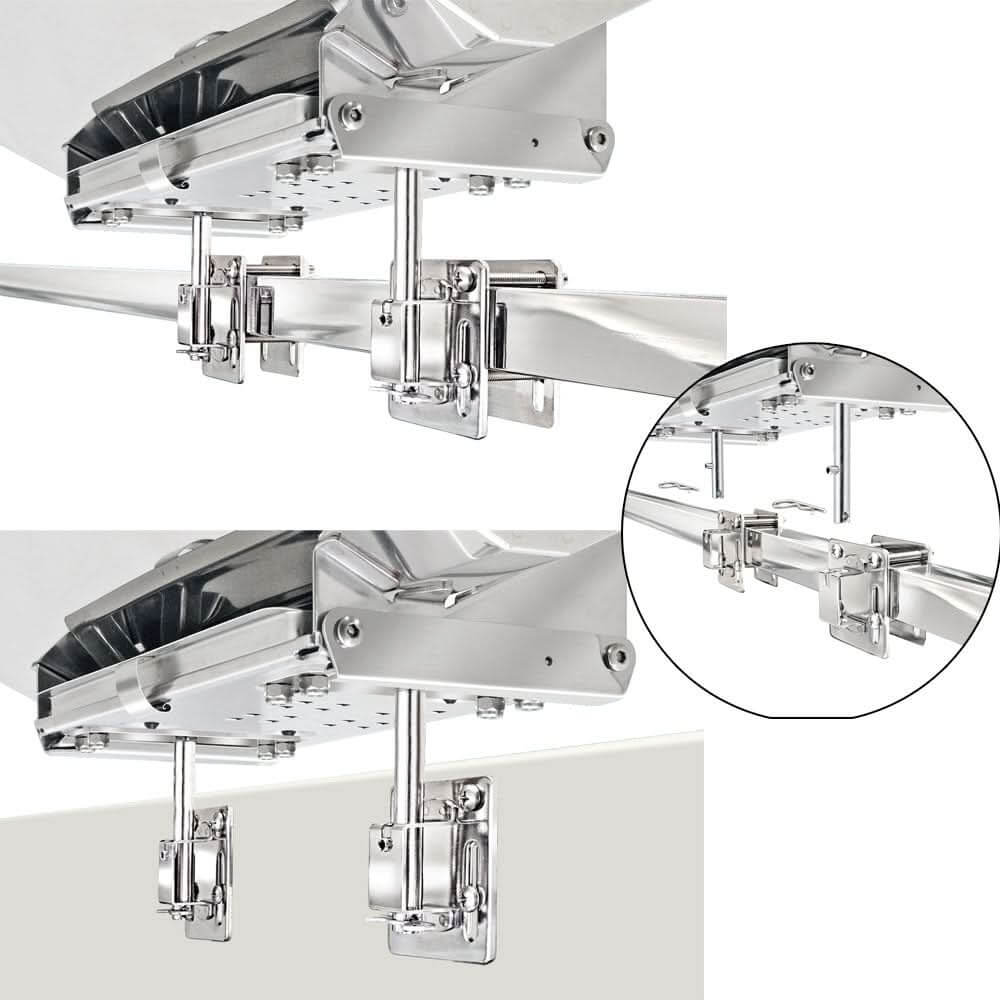 Magma Dual Side Bulkhead or Square/Flat Rail Mount - T10 - 540 - Anchor Express