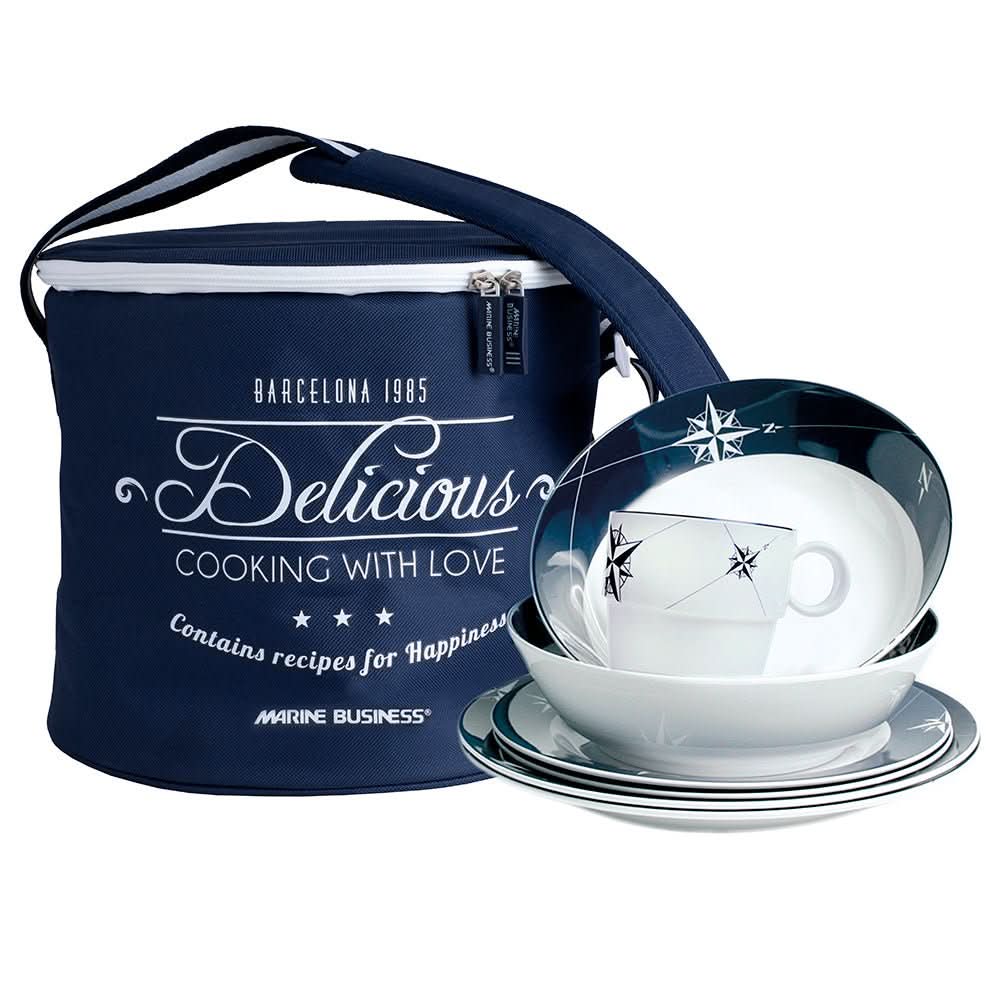 Marine Business Melamine Tableware & Basket - NORTHWIND - Set of 1615147 - 15147 - Anchor Express