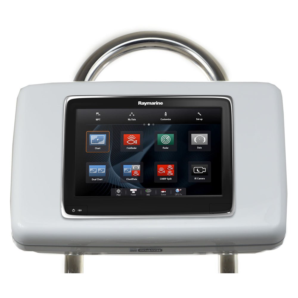 NavPod GP1204 SailPod Pre - Cut f/Raymarine a125 / a127 / a128 f/9.5" Wide Guard - Anchor Express