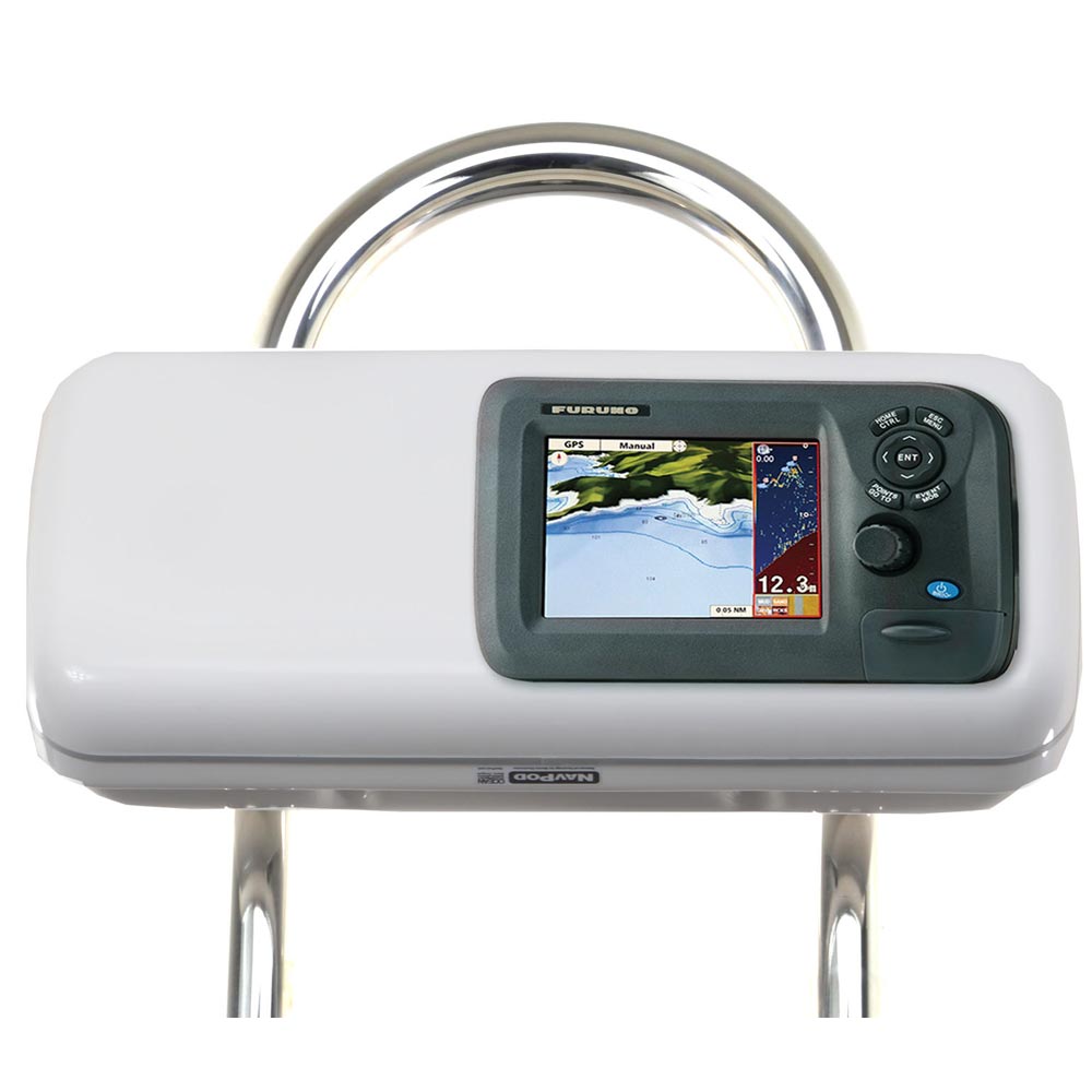 NavPod GP1505 SystemPod Pre - Cut f/Furuno GP1670/GP1670F 5.7" w/Space On The Left f/9.5" Wide Guard - Anchor Express