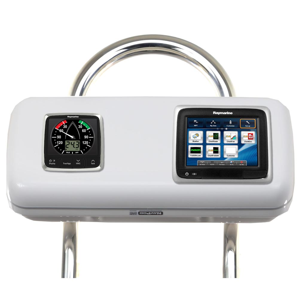 NavPod GP1517 SystemPod Pre - Cut f/Raymarine a65/a67/a68 & 1 Instrument f/9.5" Wide Guard - Anchor Express