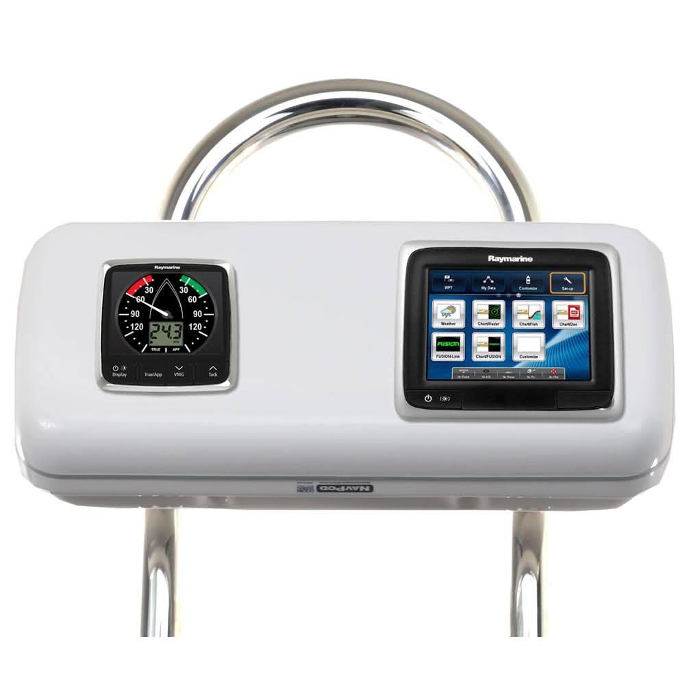 NavPod GP1517 SystemPod Pre - Cut f/Raymarine a65/a67/a68 & 1 Instrument f/9.5" Wide Guard - Anchor Express