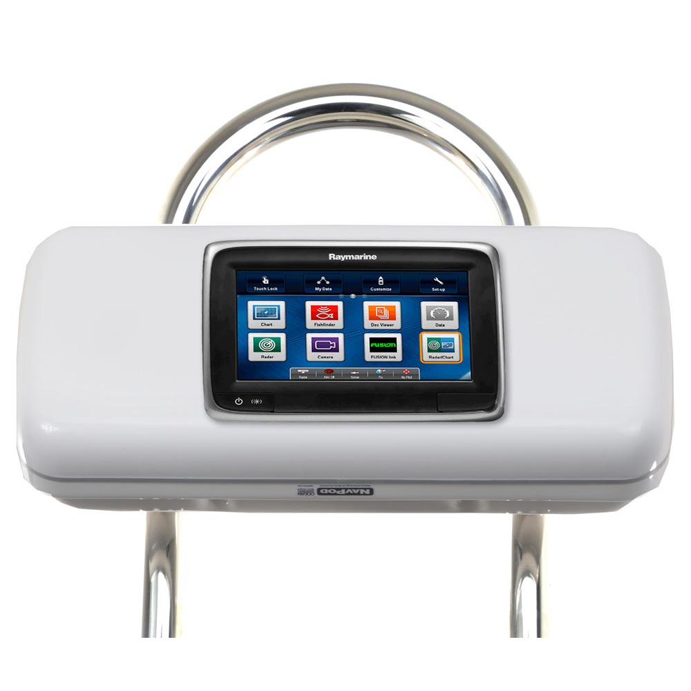 NavPod GP1523 SystemPod Pre - Cut f/Raymarine a75/a77/a78 Mounted In Center f/9.5" Wide Guard - Anchor Express